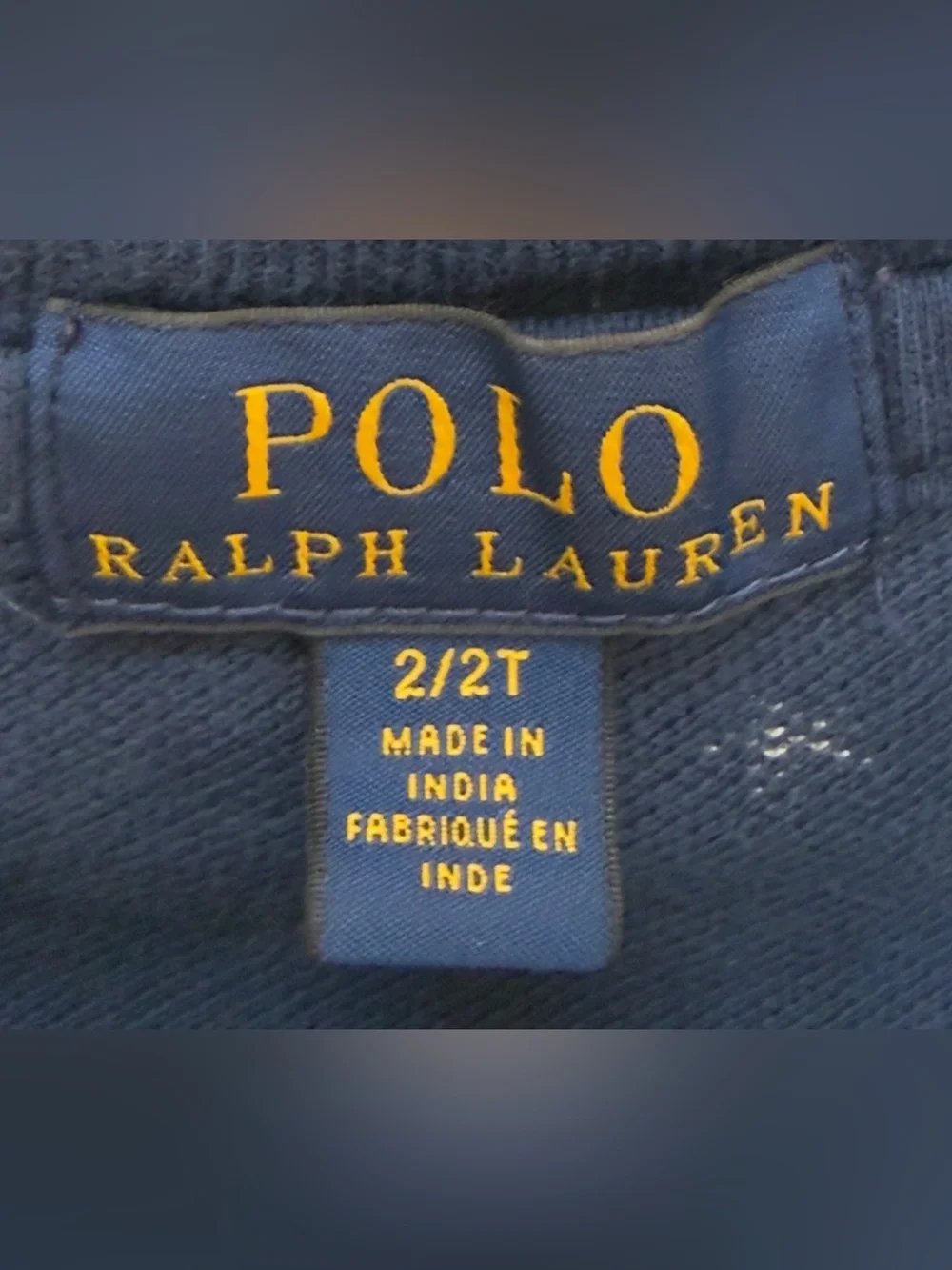 Polo Ralph Lauren Boys Long Sleeve Blue Star Print Cotton Henley Shirt. 2. 2T.